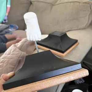 Luna Bean Baby Hand and Foot Casting Kit 2pc – Perfect Gift for New Parents, Baby Showers, Nursery Décor and Maternity