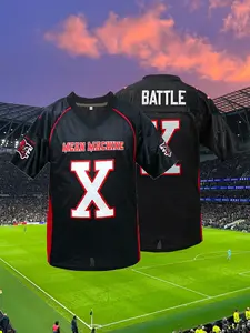 Men's #18 Paul Crewe Mean Machine The Longest Yard Movie American Football Jersey Sportswear Clothing Stitched Stylish Jersey Embroidery Sportswear