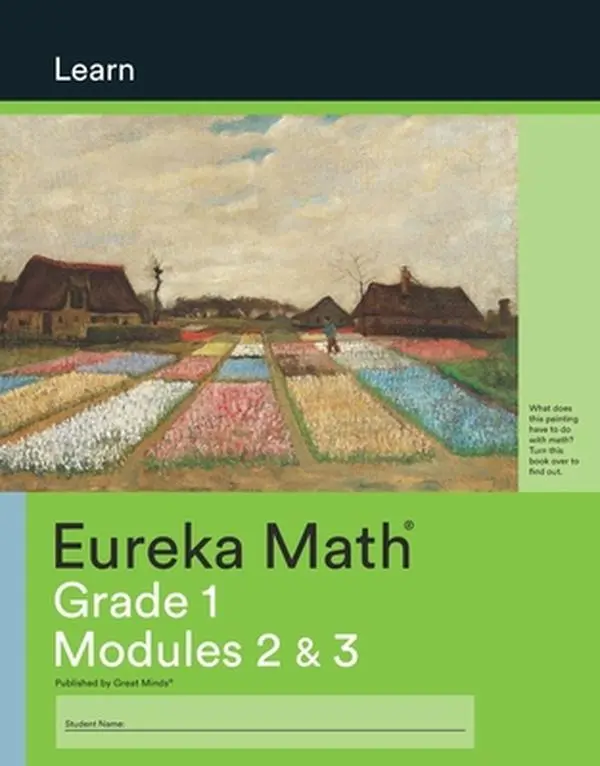 Used Eureka Math Grade 1 Modules 2-3 Soft Covers Workbook - Great Minds 2021 Edition, 1.16 lbs First Grade Math Learning Book (English), First Grade Workbook, 1.16 Pounds