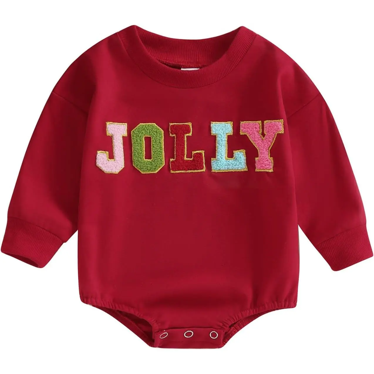 Red Embroidery Jolly