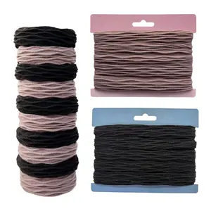 Seamless Hair Ties for Thick Hair Women - Stretchy, Soft & , No Snag No Breakage No  Ponytail Holders for Bun Braids Updo(10 Pcs)