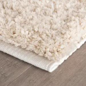 Kodiak Ivory Handwoven Microfiber Performance Rug 10x14