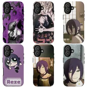 Boom Devil Girl Anime Phone Case Collection for iPhone 17 16 15 14 13 12 Pro Max Plus X, Samsung Galaxy S25 S24 S23 S22 S21 Ultra