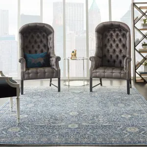 Nourison Silken Weave Floral Indoor Area Rug
