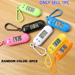 Keychain Pocket Watch, Portable Digital Clock, Key Display Light, Small Gift for Easter, Christmas, Valentine's Day, Thanksgiving, New Year, Trinkets