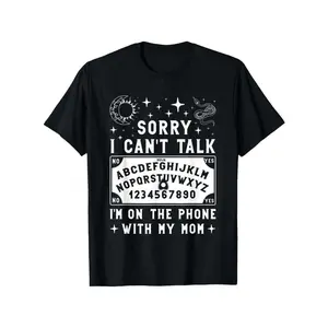Sorry I Can't Talk I'On Phone with My Mom T-Shirt Women's shirts