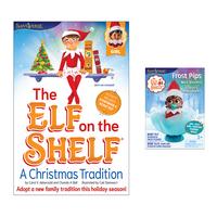 Bundle (Girl: Elf Baby & Scout Elf, Brown Eyes)