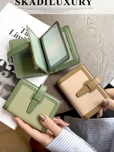 Women's Driver License Wallet Case, Dual Function Car Permit Holder, New High-End Design, Protective Cover for Driving Documents