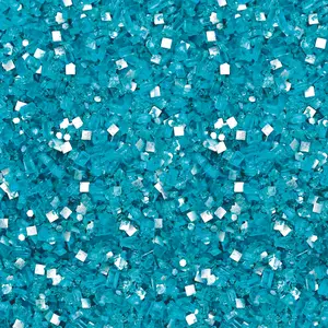 Aquamarine Glittery Sugar™ Baking Edible Glitter for Desserts and Drink Rims
