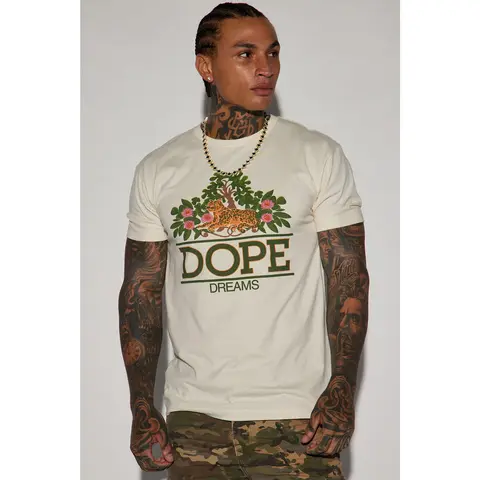 Dope Dreams Short Sleeve Tee - Off White