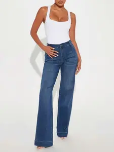 Tall Margot Stretch Trouser Jeans - Dark Wash