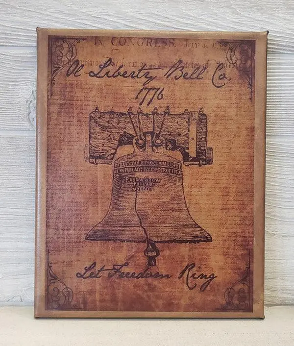 8X10 Liberty Bell Canvas Print - Perfect Wall Decor for Your Home