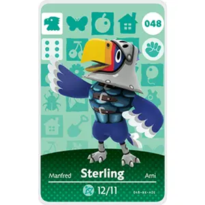 Sterling - Villager NFC Card for Animal Crossing New Horizons Amiibo