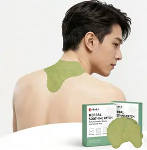 Long-Lasting Soothing Warm Therapy Neck Herbal Heat Patches, 30 per Box,Natural Herbal Cervical Patch, Soothe Tired Neck Fast – Long-Lasting Comfort, Breathable Adhesion, Perfect for Office Workers, Sedentary People & Phone Lovers