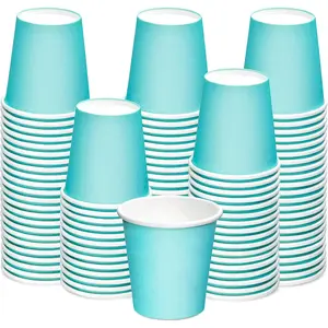 3 oz Paper Cups, Disposable Bathroom Cups, Mouthwash Paper Cups for Mouthwash, Espresso Cup Suitable for Home, Party, Picnic