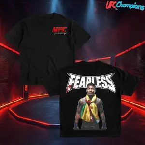 [UFC 327] Joshua Van Heavy Cotton Tee, UFC-Inspired T-Shirt, Motivational Shirt, Casual Wear, Gift for Fitness Enthusiasts, Everyday Comfort