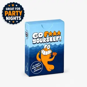 Go F*** Fish Card Game, Engaging Paper Deck, Perfect for Parties & Gatherings, Unique Gift Idea, Themed Card Game adults