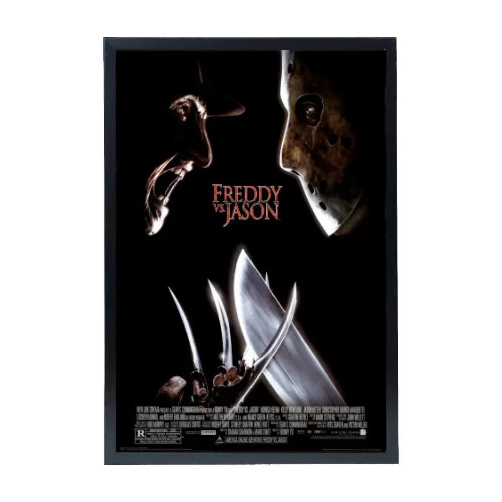 Freddy Vs Jason Movie Poster Horror Rare Hot New