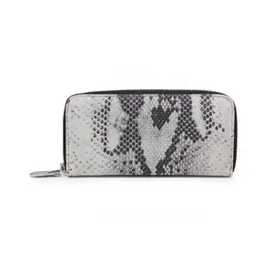 Zip Wallet: White Snake