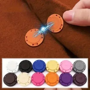 Magnetic Button, 3 Pairs Strong Fixing Invisible Button, Sewing Accessories for Clothes,  Bags, Jackets, Coats, Flap Detail Button