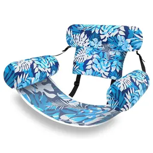 Pool Floats Adult, Adjustable Heavy Duty Inflatable Pool Floats Chair, Portable Pool Float Lounger for Adults, Pool Floaties for Summer Pool Beach Lake Party Fun, Inflatable Pool Floaters