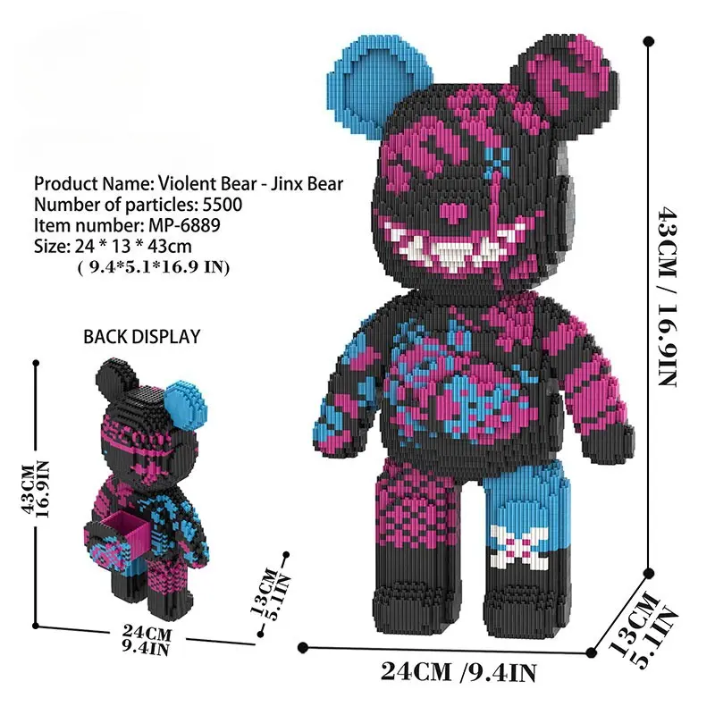 M6889-Mpin Bear