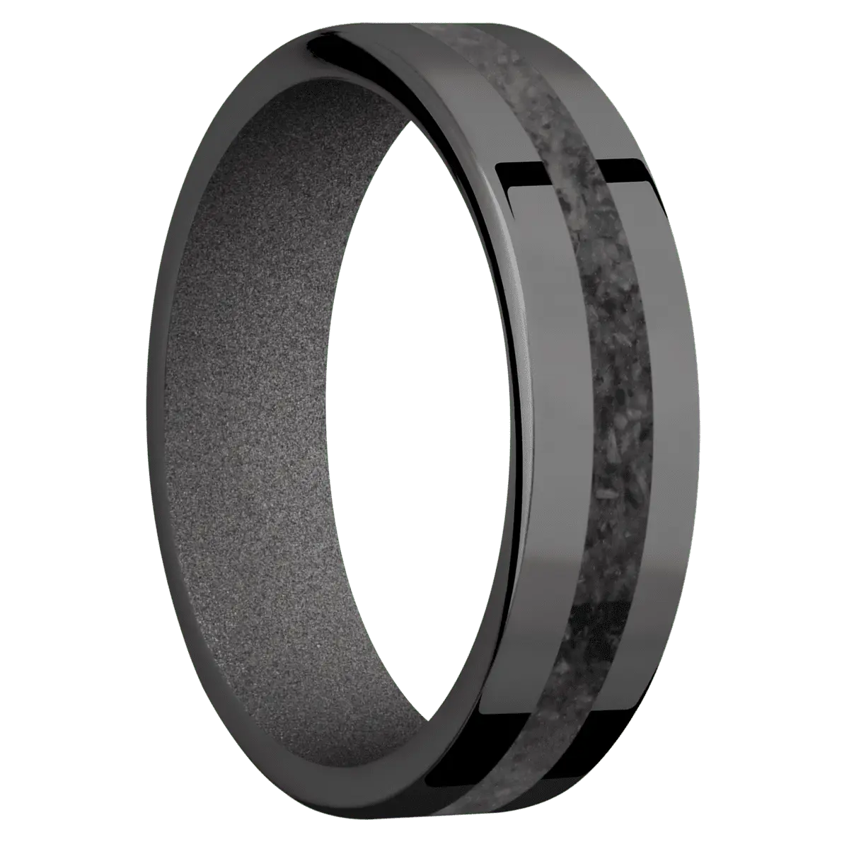 Zirconium + Polish Finish + Gun Metal Grey