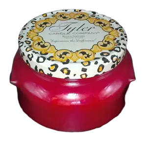 Tyler Candle Company - Frosted Pomegranate - 22oz jar candle - with Tyler matches