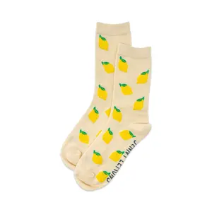 Lemon Crew Socks