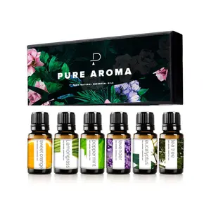 Pure Aroma Essential Oil Set – 100% Natural & Therapeutic