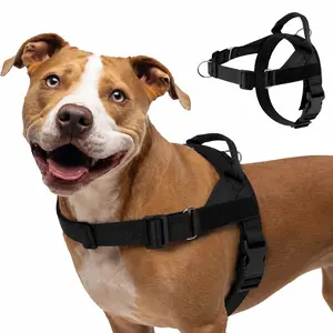 Harness - Easy to Fit No-Pull Design - Safe Secure and Comfortable - Ideal for All Dogs - Chafe-Resistant Lightweight Straps - Adjustable Straps for Perfect Fit