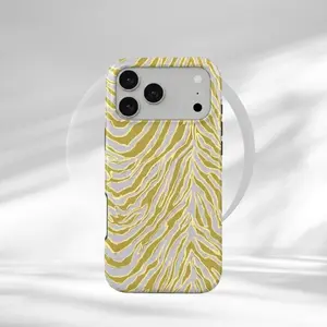 Funky Zebra Print Phone Case, Animal Pattern Cover For iPhone