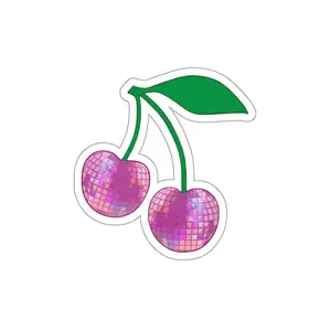 Disco cherry sticker