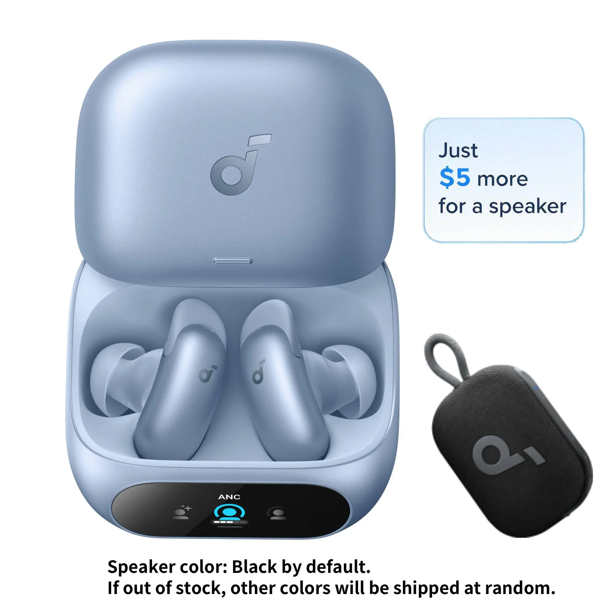 Limited $5 Upgrade: Liberty 5 Pro Pearl Blue + Select 4 Go Speaker
