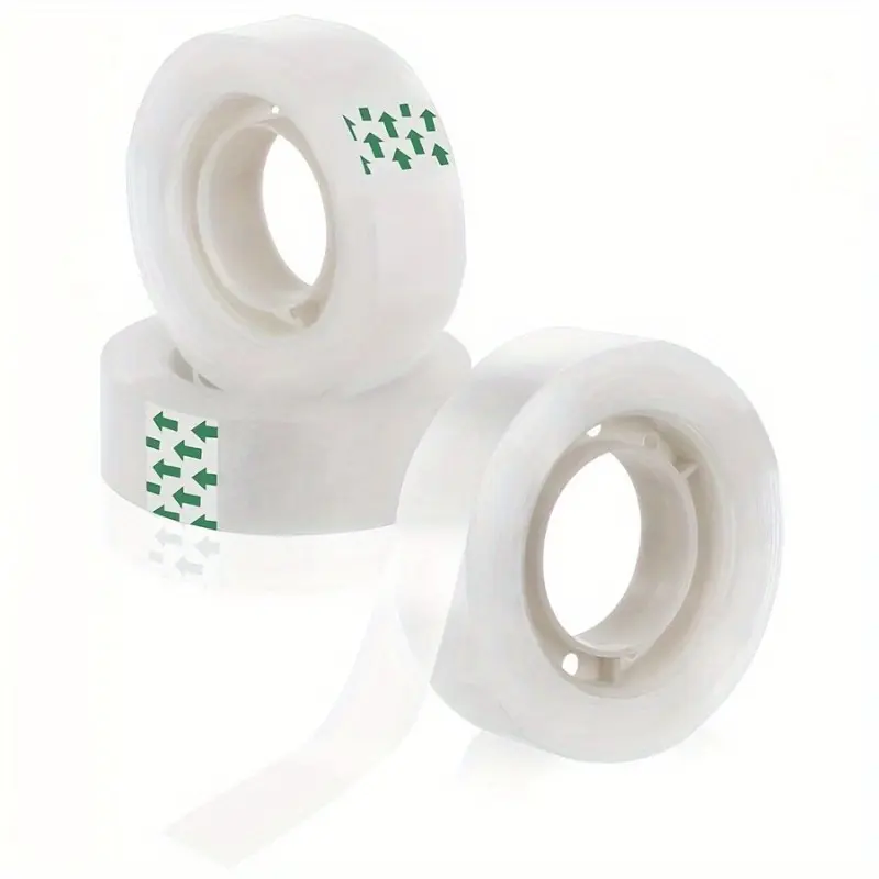 5pcs Clear Tape, Clear Packing Tape Sticky Tape Be Can Use for Parcel Packing Packaging Storage Cardboard Boxes Home Office or School
