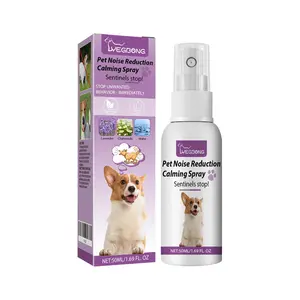 Pet Calming Spray for Dogs & Cats - Anxiety Relief, Stress Management, Noise Reduction Deodorizing Grooming Solution