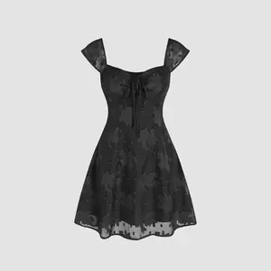 Cider Women's Floral Jacquard Casual Mini Dress - 5 Colors, Size 0-10