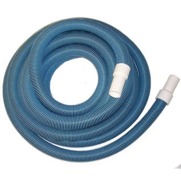 212 MAIN Plastiflex BO528114018WIN1 Protech 1.25x18 ft Vacuum Hose, Swivel Cuff, Smooth Bore, UV-Stabilized, for AG/IG Pool Cleaning
