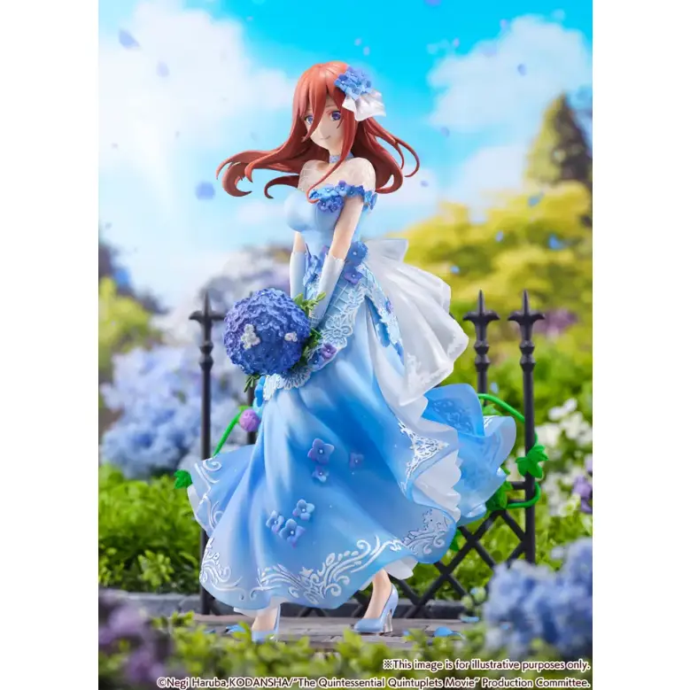 The Quintessential Quintuplets the Movie Miku Nakano: Floral Dress Ver. 1/7 Scale Figure (SHIBUYA SCRAMBLE FIGURE)