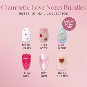 Glamnetic Love Notes Press-On Nail Bundle Collection Glamnetic Love Notes Press-On Nail Bundle Collection