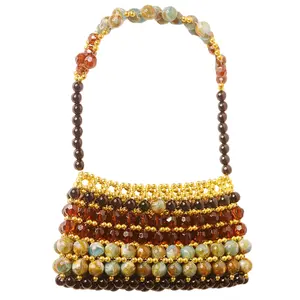 Statement Gold Marble Luxe Mini Bag
