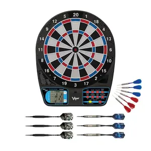 Viper 42-9023 787 Electronic Black Magic & Silver Thunder 18g Soft Tip Darts, Red