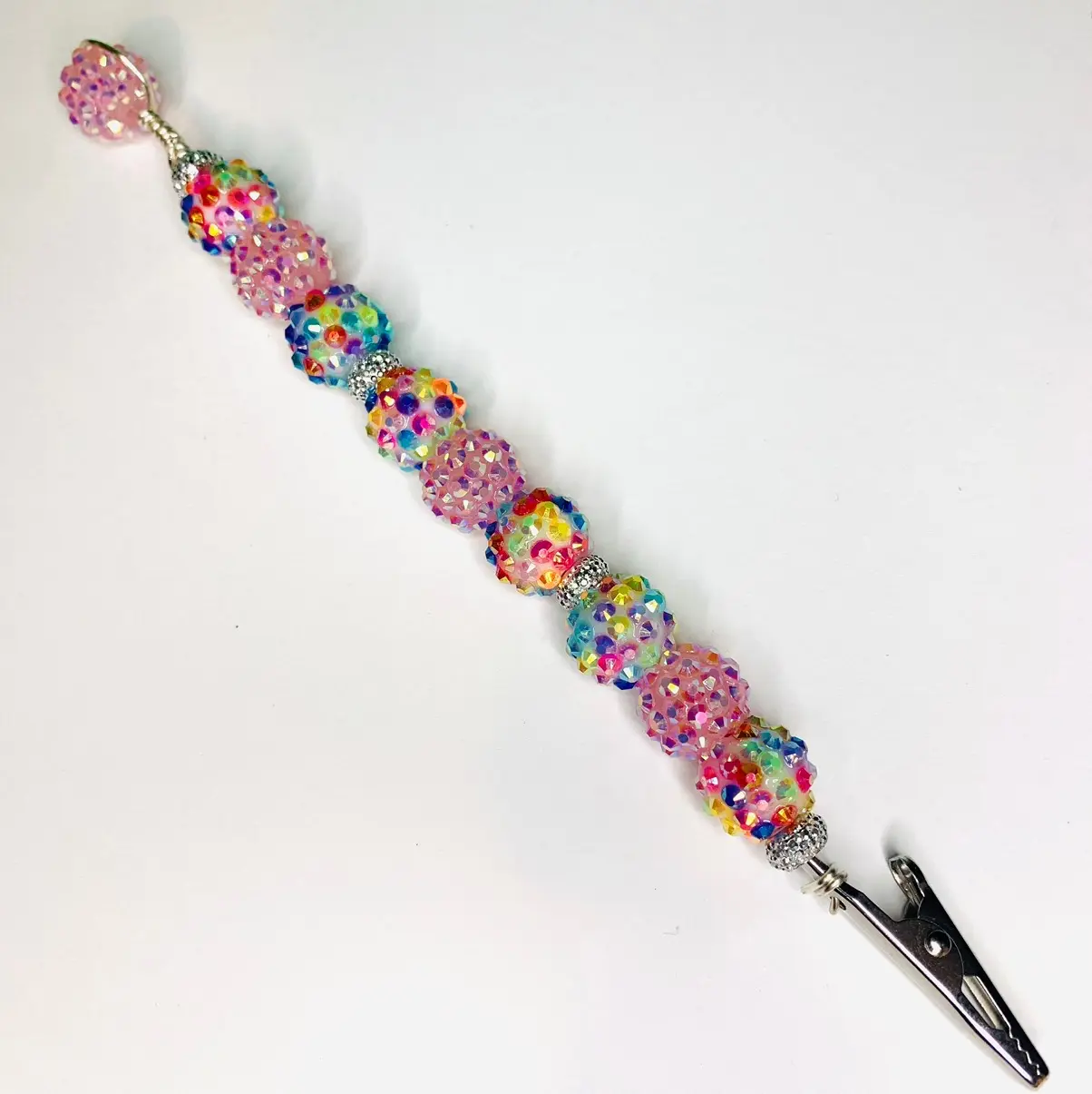 Pink Berry & Confetti Clip