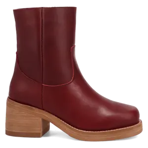 ROXY LEATHER BOOTIE