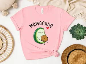 Mamacado Shirt, Mamacado T shirt, Baby Announcement Shirt, New Mom Gift, Pregnancy Reveal Shirt, Maternity Shirts, Baby Shower Gift Top Womenswear