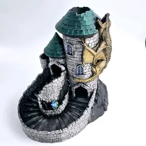 3d Crafted Epic 3D Printed Castle Dice Tower Statues Durable Construction, Unique Designs