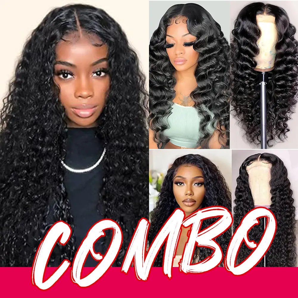 24'' Jerry Curly+22'' DP+22'' Jerry Curly