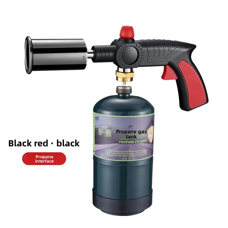 AXIZITECH Powerful Propane Torch(Propane Tank Not Included),With One-Touch Max Fire Button and Safety Lock, Adjustable Blow Torch for Sous Vide Searing Steak, BBQ,Fireplace,Charcoal Wood,Excellent Gift for Christmas and New Year(Without a gas cylinder) Su AXIZITECH Powerful Propane Torch(Propane Tank Not Included),With One-Touch Max Fire Button and Safety Lock, Adjustable Blow Torch for Sous Vide Searing Steak, BBQ,Fireplace,Charcoal Wood,Excellent Gift for Christmas and New Year(Without a gas cylinder) Su