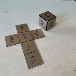 2 Piece Welding Tool Kit, Low Carbon Steel Welding Board, DIY Cube, Tig Mig Arc Stick, Beginner Welding Practice Supplies