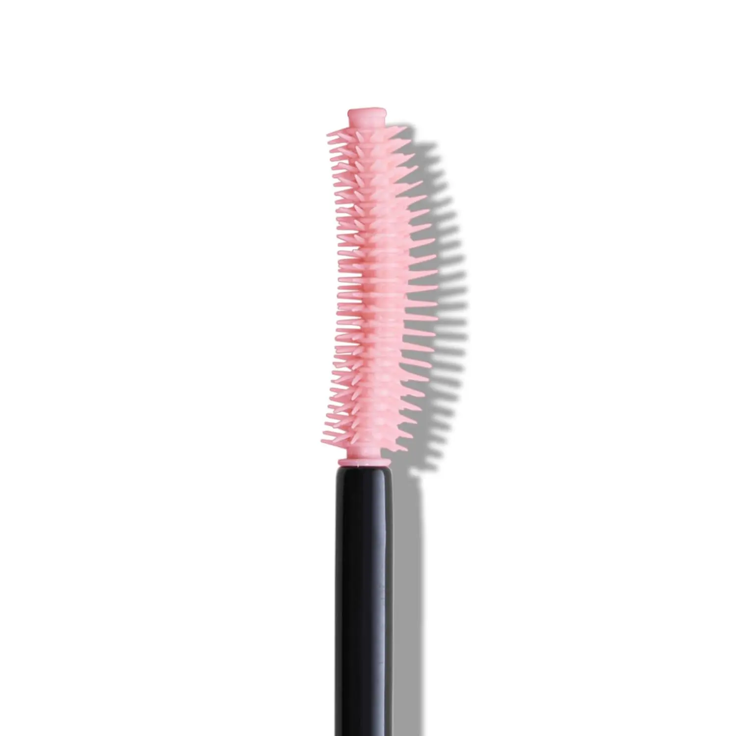 Lash 'N Roll Mascara Curling Formula for Visibly Lifted Lashes Long-Lasting Vegan Cruelty-Free 0.32oz Double-Sided Silicone Brush Smudge-Proof Flake-Free Pitch Black Makeup Cosmetic - Clear